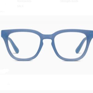 Peepers Nola Blue Light Blocking Reading Glasses in Denim